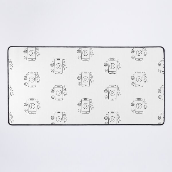 Item preview, An illustration of video thumbnail on a phone designed and sold by rasagamastore.