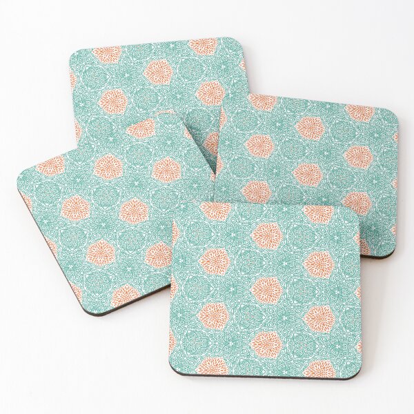 Item preview, Verdigris Vines and Russet Marigold Petals #10 designed and sold by QAF Warlock Patterns.