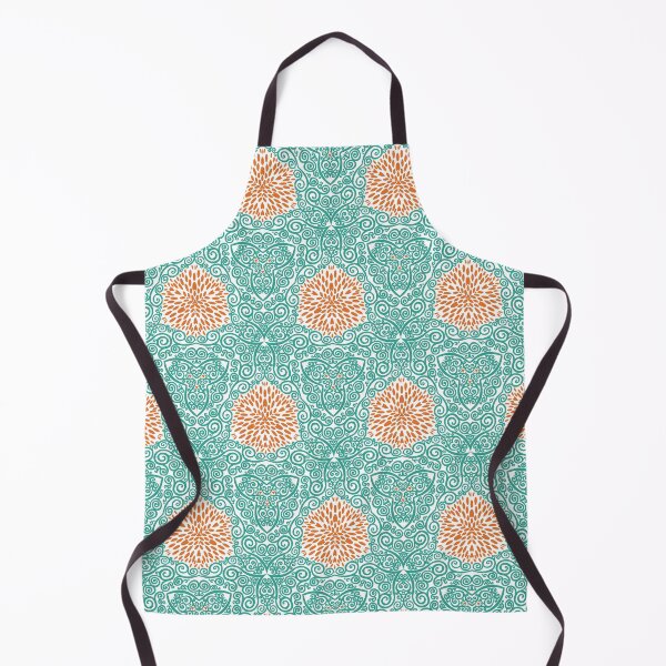 Item preview, Verdigris Vines and Russet Marigold Petals #9 designed and sold by QAF Warlock Patterns.