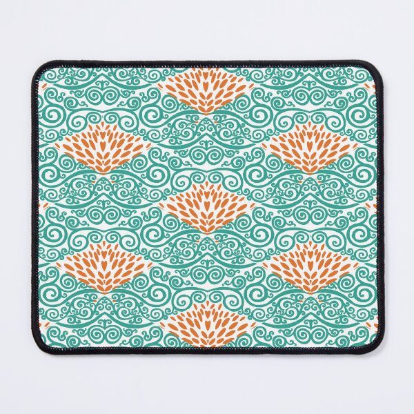 Item preview, Verdigris Vines and Russet Marigold Petals #8 designed and sold by QAF Warlock Patterns.