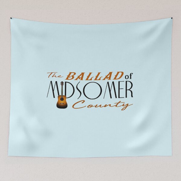 Item preview, The Ballad of Midsomer County (on Lt. Blue) designed and sold by PawsitiveMum3.
