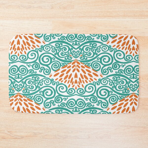 Item preview, Verdigris Vines and Russet Marigold Petals #7 designed and sold by QAF Warlock Patterns.