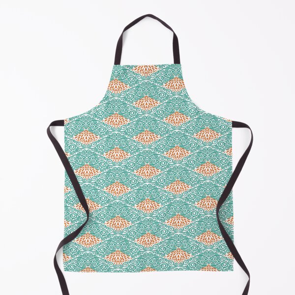 Item preview, Verdigris Vines and Russet Marigold Petals #7 designed and sold by QAF Warlock Patterns.