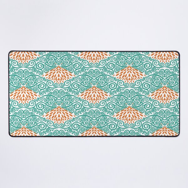 Item preview, Verdigris Vines and Russet Marigold Petals #7 designed and sold by QAF Warlock Patterns.