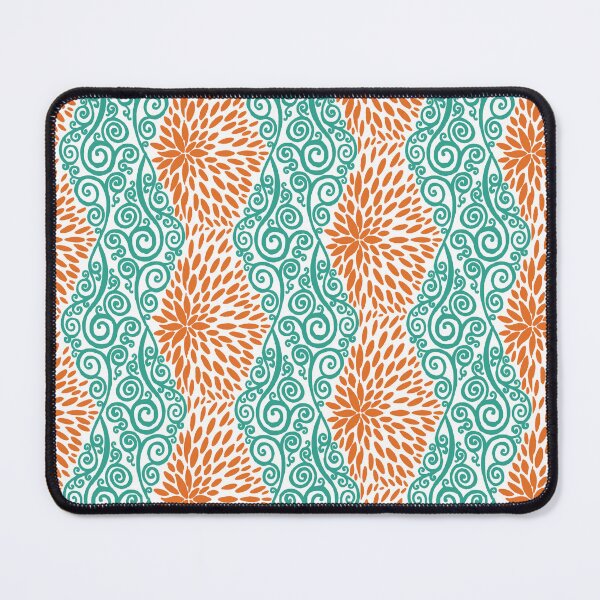Item preview, Verdigris Vines and Russet Marigold Petals #6 designed and sold by QAF Warlock Patterns.