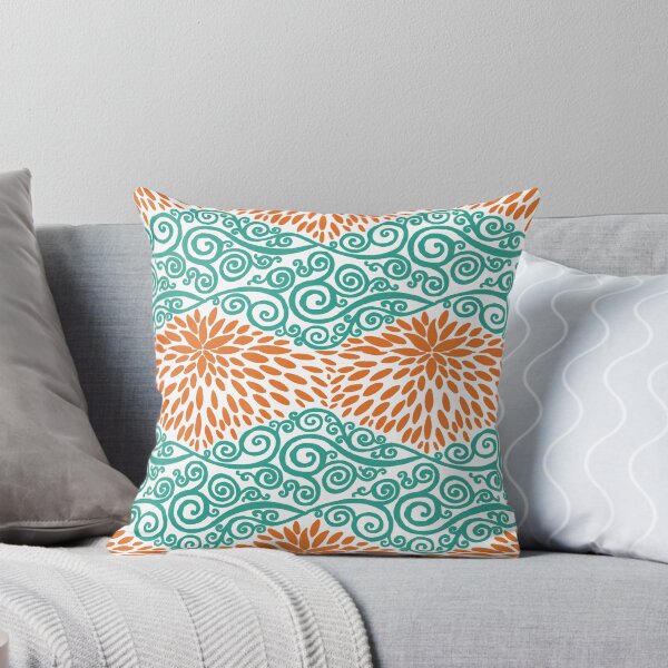 Item preview, Verdigris Vines and Russet Marigold Petals #5 designed and sold by QAF Warlock Patterns.