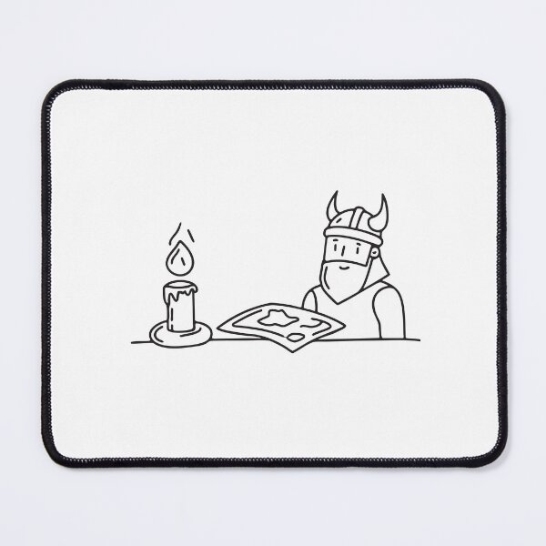 Item preview, An illustration of viking man holding a map near a torch designed and sold by rasagamastore.
