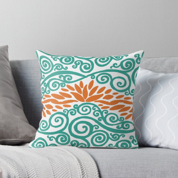 Item preview, Verdigris Vines and Russet Marigold Petals #4 designed and sold by QAF Warlock Patterns.