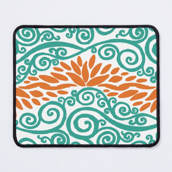 Item preview, Verdigris Vines and Russet Marigold Petals #4 designed and sold by QAF Warlock Patterns.