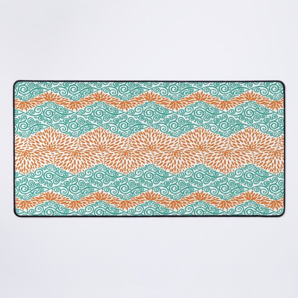Item preview, Verdigris Vines and Russet Marigold Petals #4 designed and sold by QAF Warlock Patterns.
