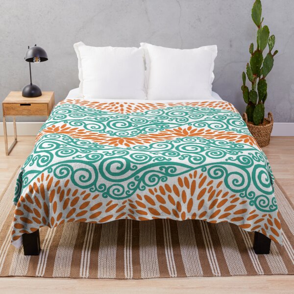 Item preview, Verdigris Vines and Russet Marigold Petals #4 designed and sold by QAF Warlock Patterns.
