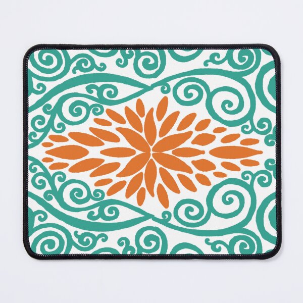 Item preview, Verdigris Vines and Russet Marigold Petals #3 designed and sold by QAF Warlock Patterns.