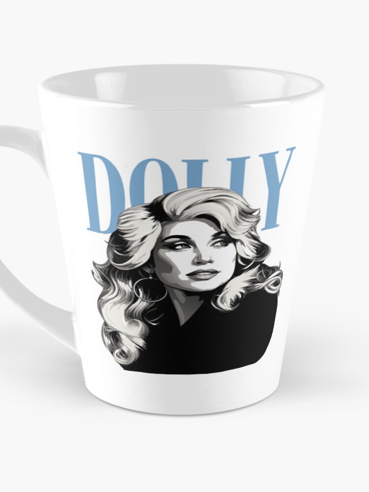 Thumbnail 3 of 4, Coffee Mug, Dolly Parton designed and sold by ModMonochrome.