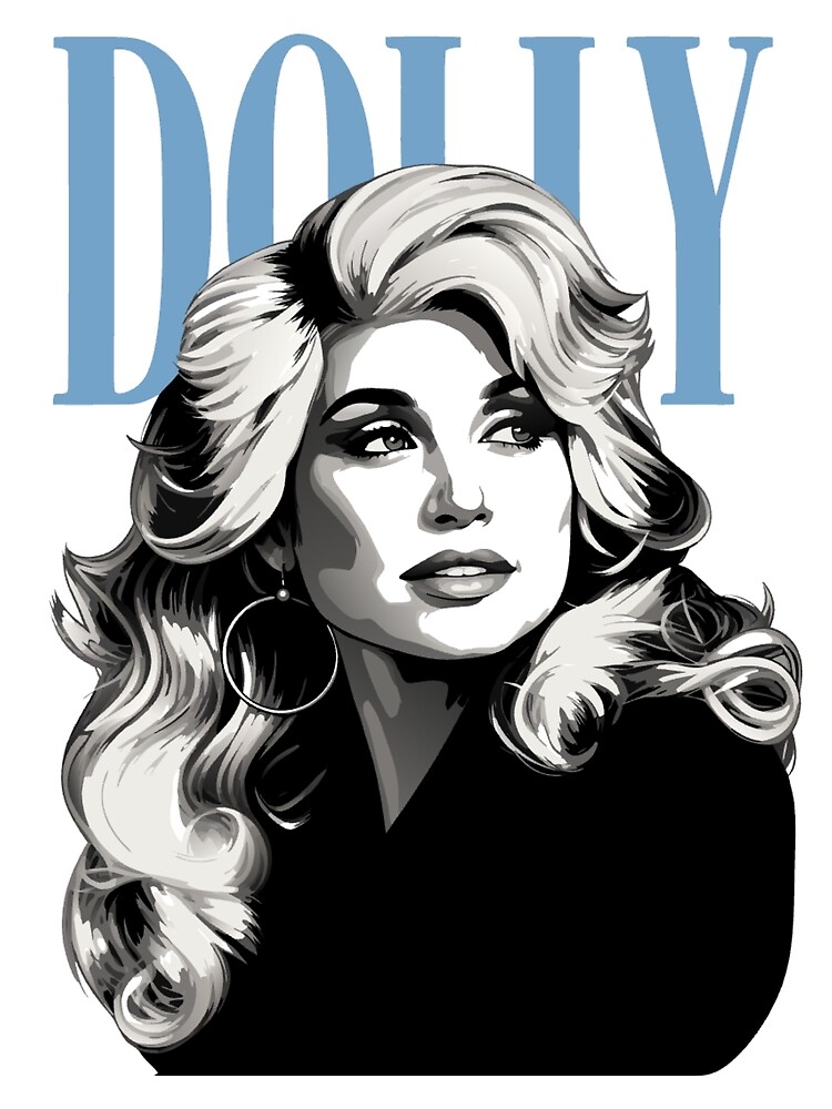Thumbnail 3 of 3, Scarf, Dolly Parton designed and sold by ModMonochrome.
