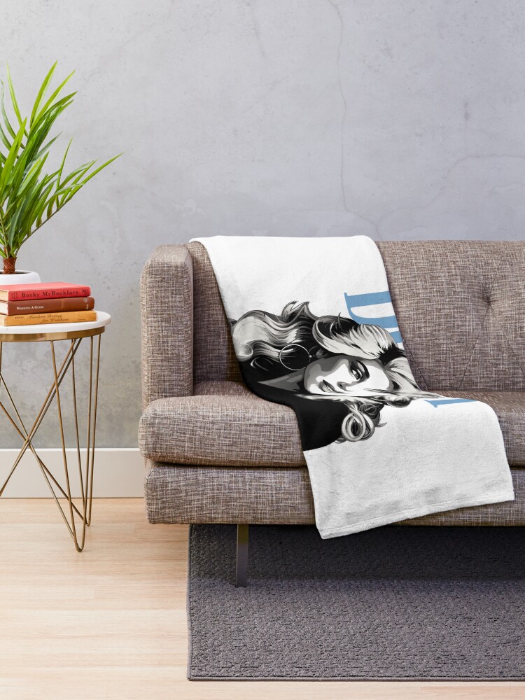 Thumbnail 2 of 6, Throw Blanket, Dolly Parton designed and sold by ModMonochrome.