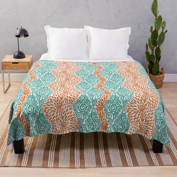 Item preview, Verdigris Vines and Russet Marigold Petals #2 designed and sold by QAF Warlock Patterns.