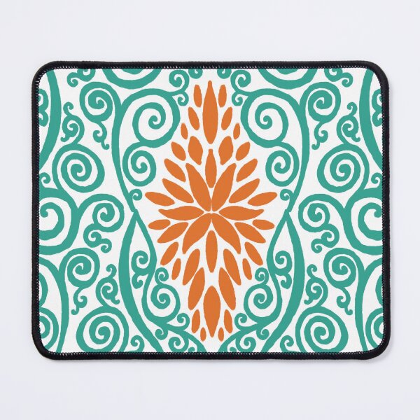 Item preview, Verdigris Vines and Russet Marigold Petals #1 designed and sold by QAF Warlock Patterns.