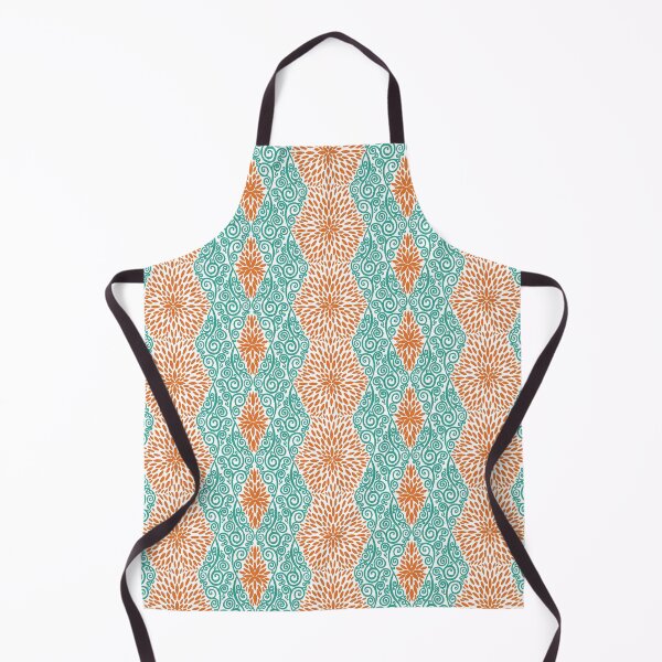 Item preview, Verdigris Vines and Russet Marigold Petals #1 designed and sold by QAF Warlock Patterns.