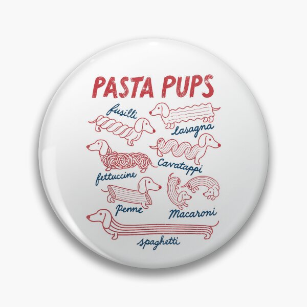 Item preview, Italian Cuisine Pasta Pups Dachshund Foodie Meme  designed and sold by DorikoKazan.