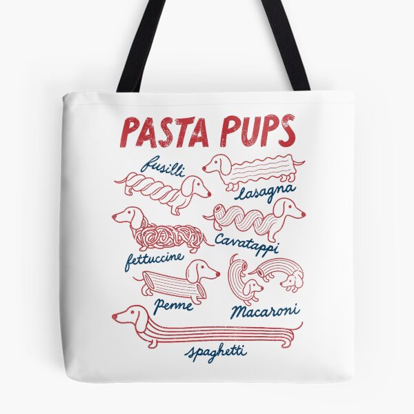 Item preview, Italian Cuisine Pasta Pups Dachshund Foodie Meme  designed and sold by DorikoKazan.