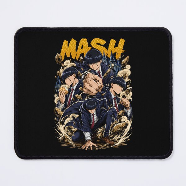 Item preview, Mash Burnedead Explosive Muscle Anime Graphic T-Shirt designed and sold by SirLivy.