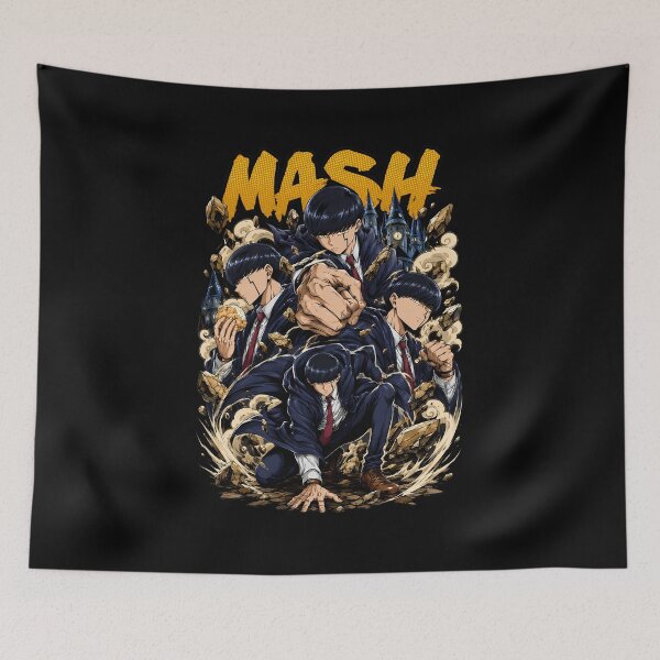 Item preview, Mash Burnedead Explosive Muscle Anime Graphic T-Shirt designed and sold by SirLivy.