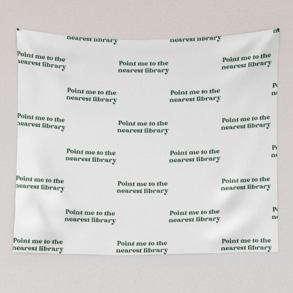 Item preview,  Point Me To The Nearest Library designed and sold by KeishaScarletas.