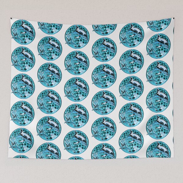 Item preview, Chrome Cyber Dolphin designed and sold by lovesicklotus.