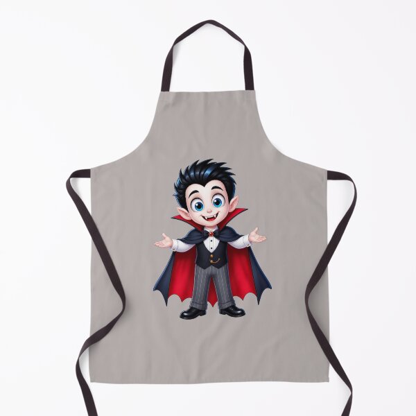 Item preview, Cute Cartoon Vampire in Red Cape Halloween designed and sold by FestivityFinds.