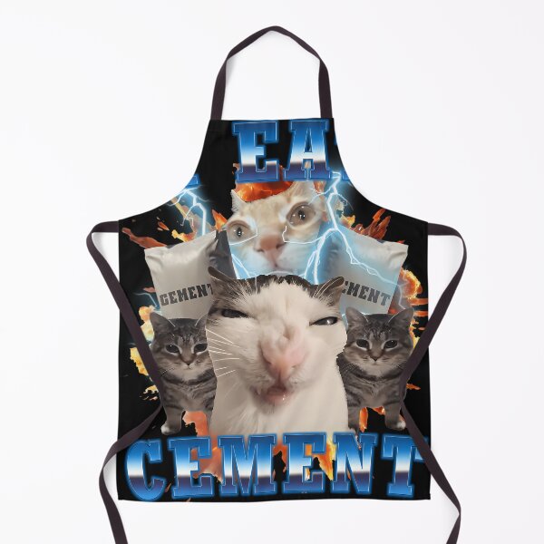 Item preview, I Eat Cement Funny Cat Meme designed and sold by Shiv Vohra.