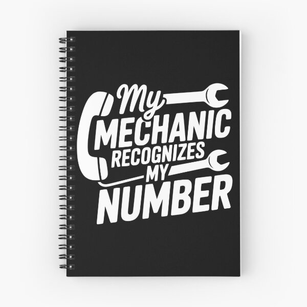 Item preview, My Mechanic Recognizes My Number designed and sold by theartfulaspie.