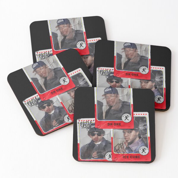 Item preview, Hip Hop Dr Dre - Eazy E - Ice Cube Legends Trading Cards designed and sold by RebelKittyArt.