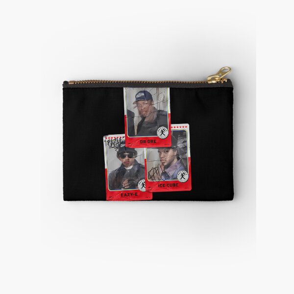Artikelvorschau, Hip-Hop-Legenden-Sammelkarten von Dr. Dre, Eazy-E und Ice Cube entworfen und verkauft von RebelKittyArt.