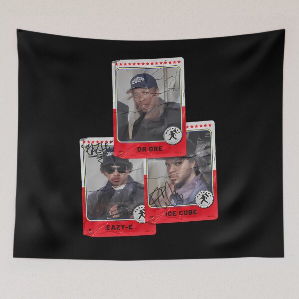 Item preview, Hip Hop Dr Dre - Eazy E - Ice Cube Legends Trading Cards designed and sold by RebelKittyArt.