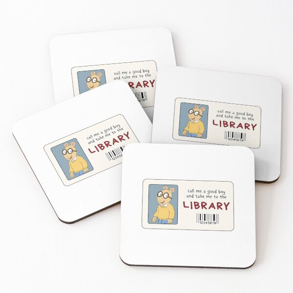 Item preview, Good Boys Go To The Library - Arthur Edition designed and sold by KeishaScarletas.