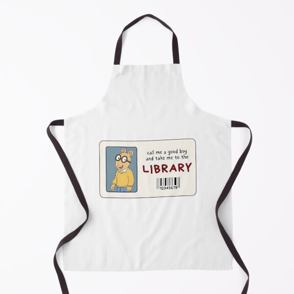 Item preview, Good Boys Go To The Library - Arthur Edition designed and sold by KeishaScarletas.