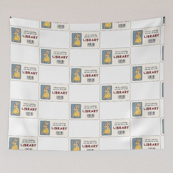 Item preview, Good Boys Go To The Library - Arthur Edition designed and sold by KeishaScarletas.