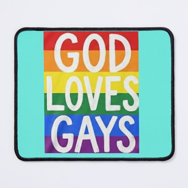 Item preview, God Loves Gays Rainbow designed and sold by Creepy Princess Creations.