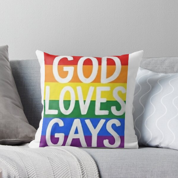 Item preview, God Loves Gays Rainbow designed and sold by Creepy Princess Creations.