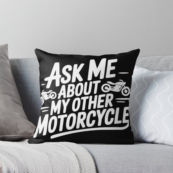 Item preview, Ask Me About My Other Motorcycle designed and sold by theartfulaspie.