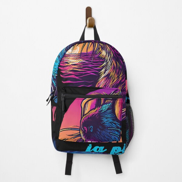 Item preview, Synthwave Polish Beaver Meme Ja Pierdole Bobr Bober Kurwa designed and sold by Shiv Vohra.