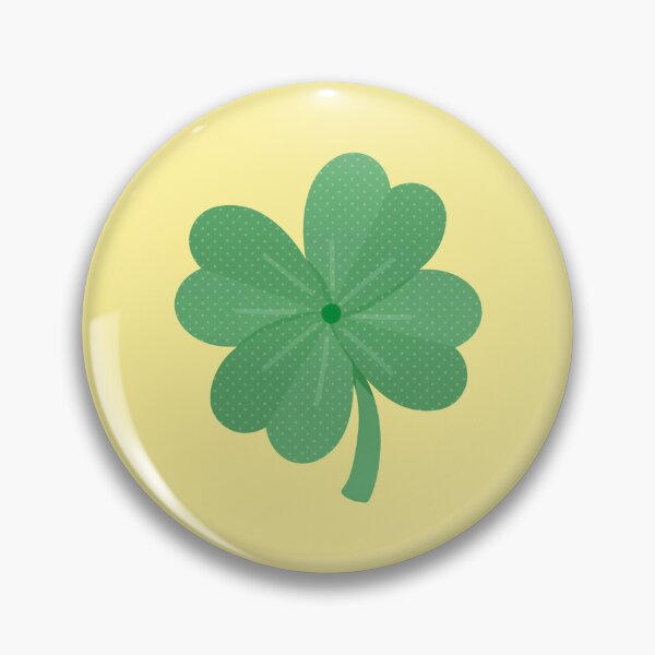 Item preview, Green Lucky Clover with Polka Dots designed and sold by tammist.
