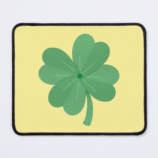 Item preview, Green Lucky Clover with Polka Dots designed and sold by tammist.