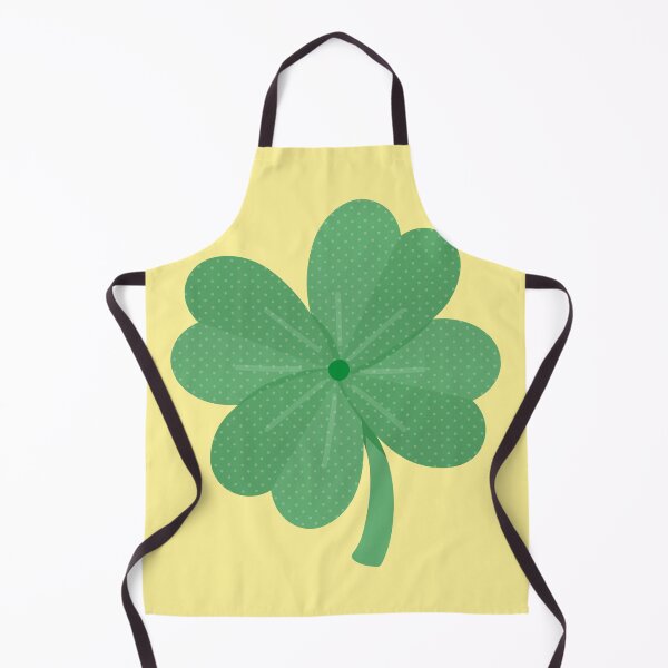 Item preview, Green Lucky Clover with Polka Dots designed and sold by tammist.