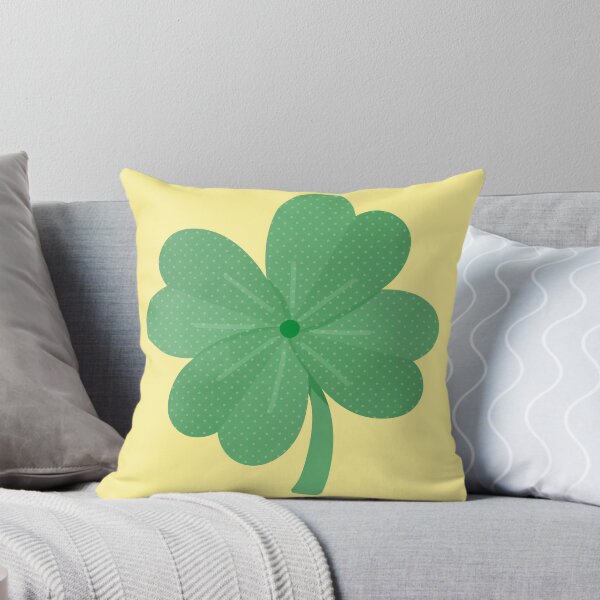 Item preview, Green Lucky Clover with Polka Dots designed and sold by tammist.