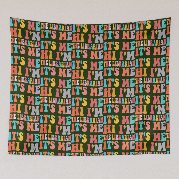 Item preview,  It'S Me Hi I'M The Librarian It'S Me designed and sold by KeishaScarletas.
