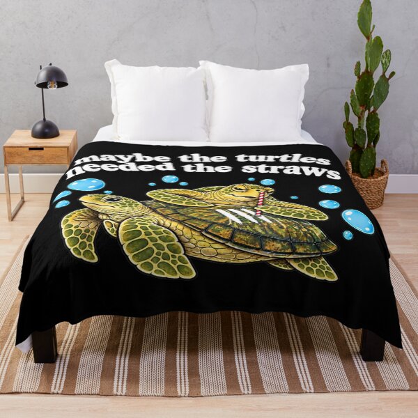 Item preview, Maybe The Turtles Needed The Straws Funny Turtle designed and sold by DorikoKazan.