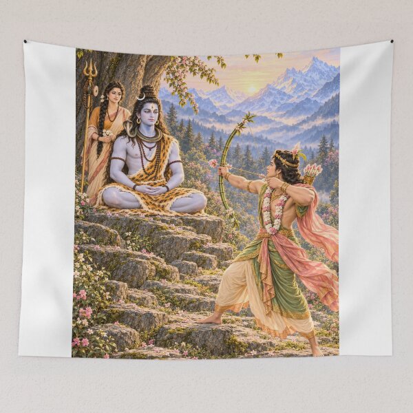Item preview, Kamadeva Awakens Shiva designed and sold by Homyar.