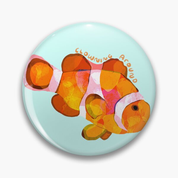 Item preview, Clowning Around Clown Fish designed and sold by Clover Crow.