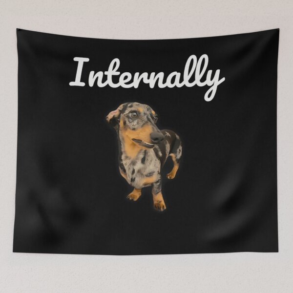 Item preview, Internally Screaming Dachshund designed and sold by DarrelMcGlynn.
